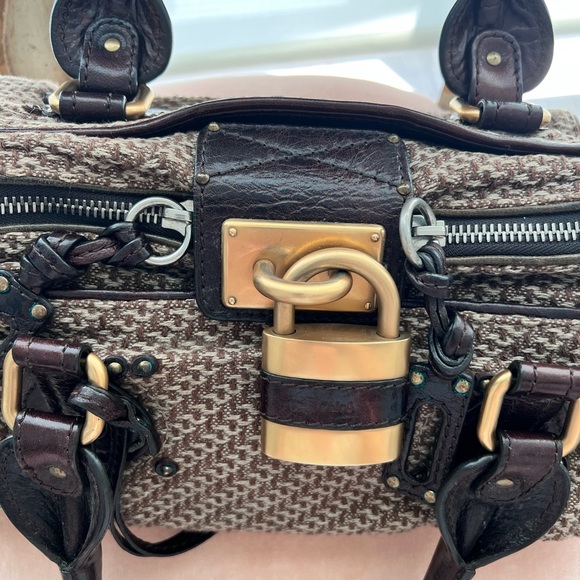 *RARE* Chloe Paddington Chic Brown Shoulder Bag - Picture 8 of 16